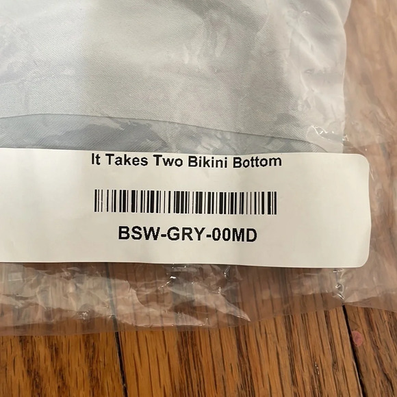 ADAY It takes two bikini bottom Grey M NWT - Picture 8 of 8